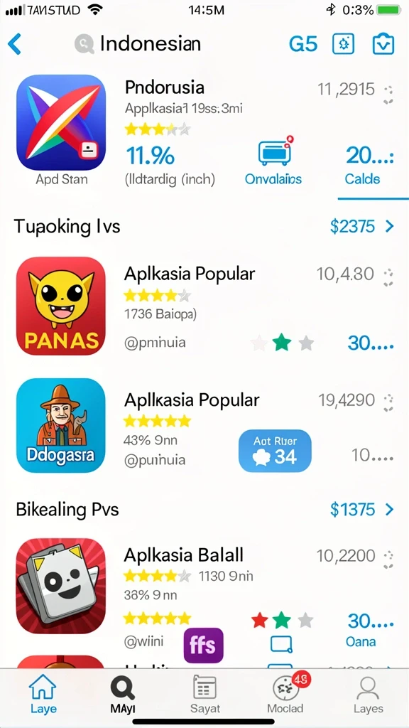 juragan28 - Tampilan menu awal yang sederhana dan mudah dinavigasi.