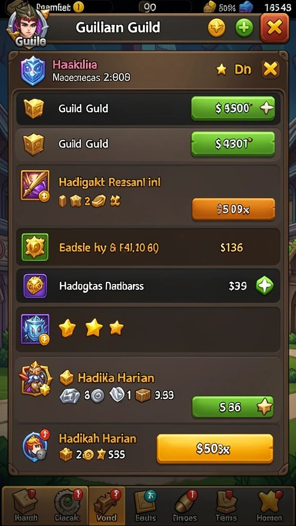 luckydf - Screenshot permainan yang menunjukkan gameplay seru.