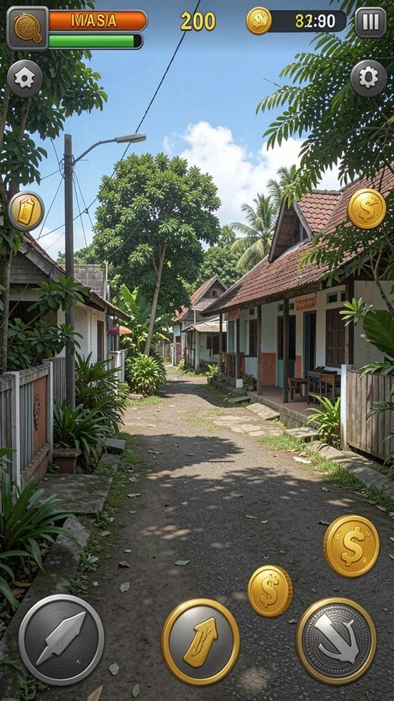 okgames - Tampilan antarmuka yang menarik dan mudah dinavigasi.
