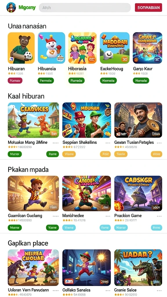p200m - Misi yang menantang dan penuh variasi di setiap level.