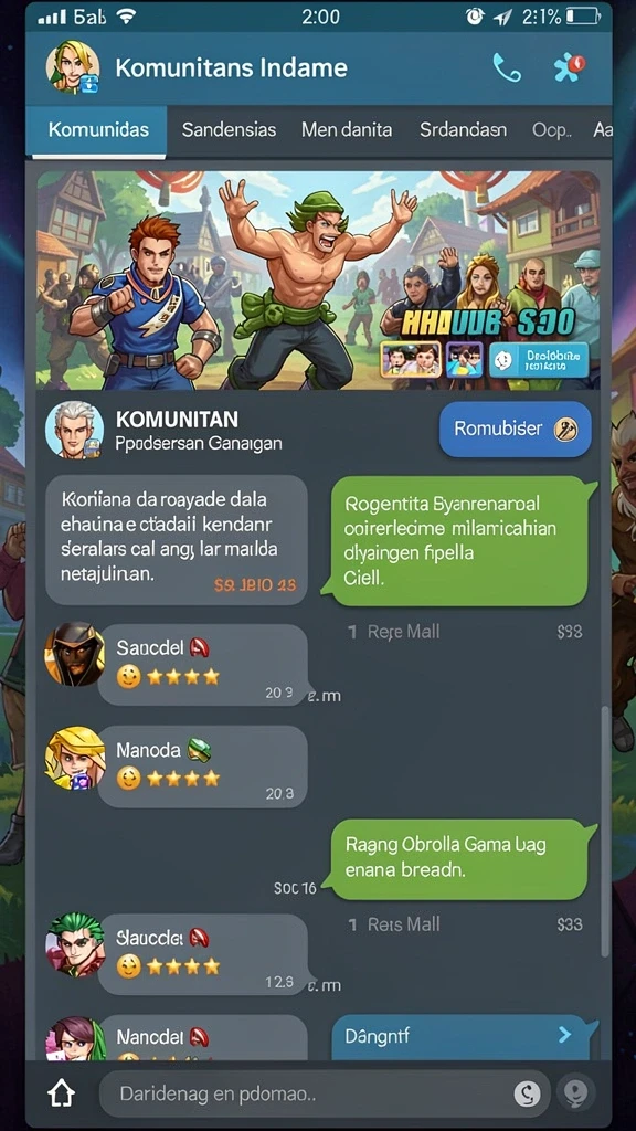 rr999 - Interaksi sosial dengan pemain lain yang menyenangkan.