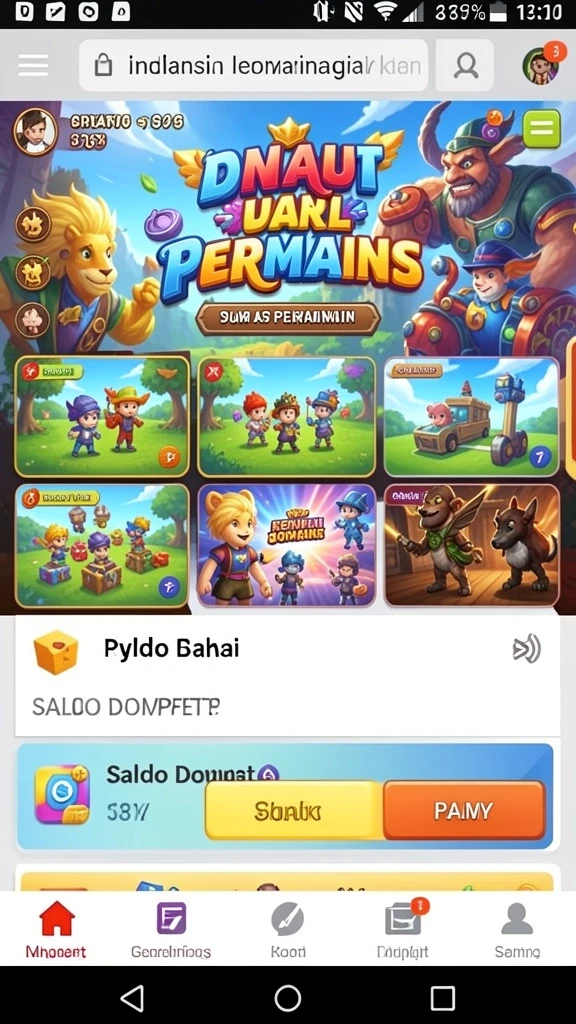 spingila - Tangkapan layar menampilkan gameplay seru di SPINGILA.